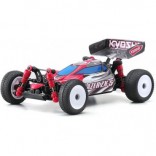 AUTOMODELO KYOSHO MINI-Z BUGGY 4X4 LAZER ZX5 RÁDIO 2.4GHZ VERMELHO/CINZA KYO 32282RG-B